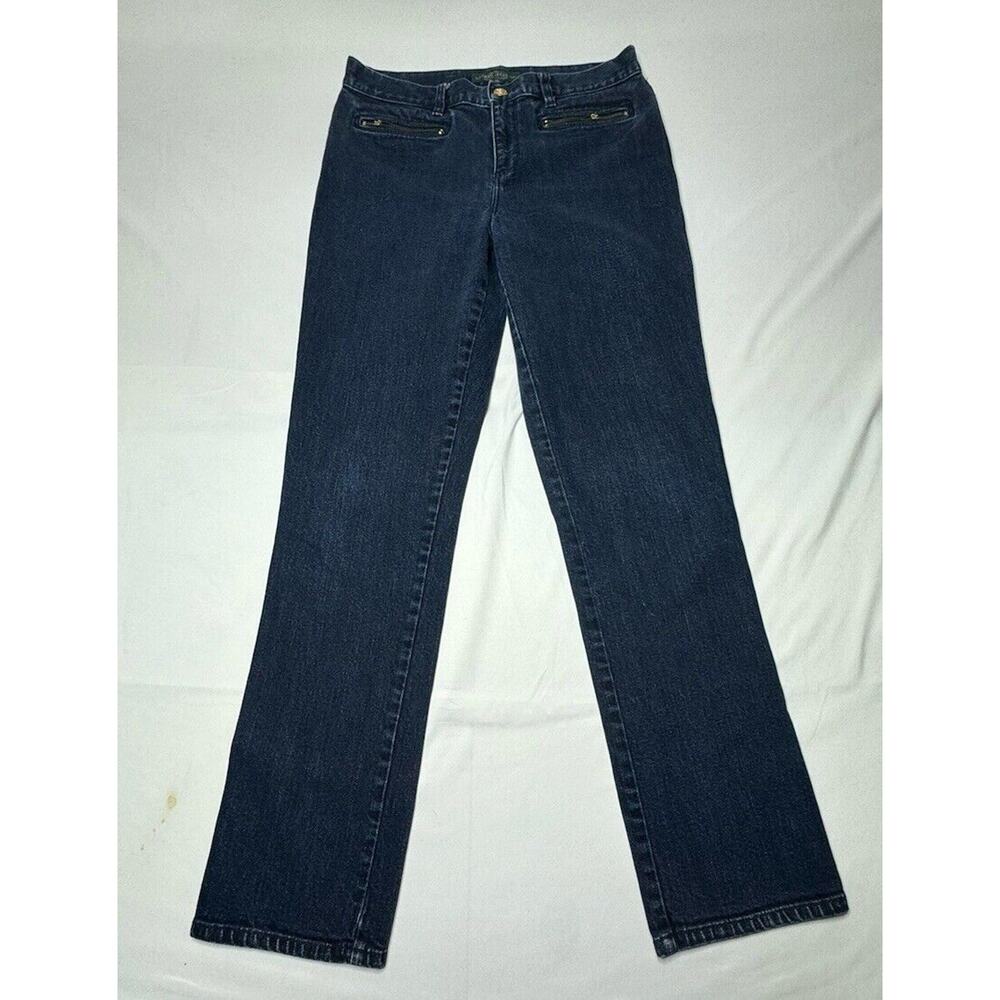 Lauren Ralph Lauren Women’s Straight Leg‎ Blue Denim Jeans - 6 (30x30.5) *READ**